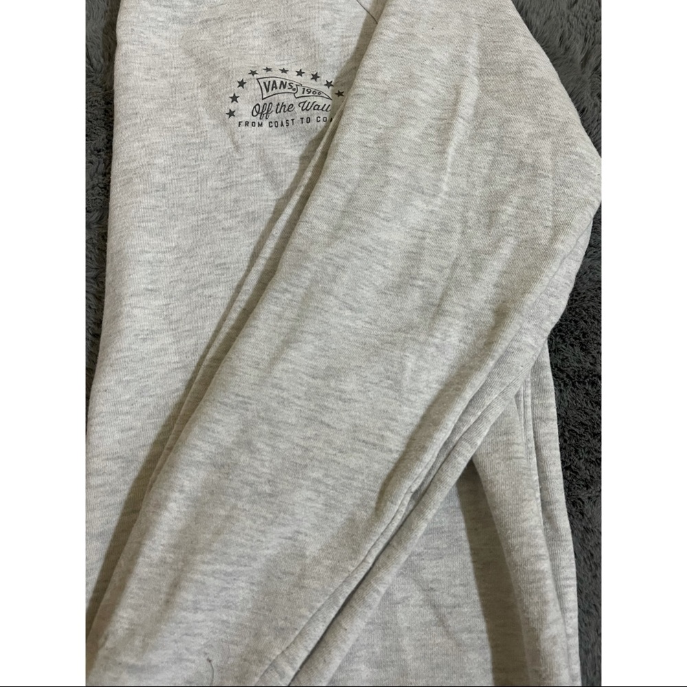Vans gray crew neck